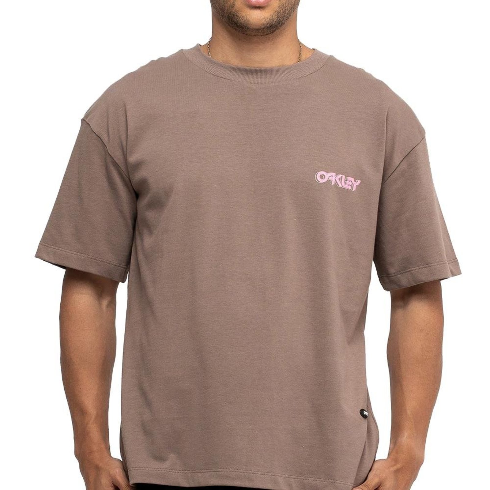 Camiseta Oakley B1B Warp Graphic SS WT26 Cocoa Brown