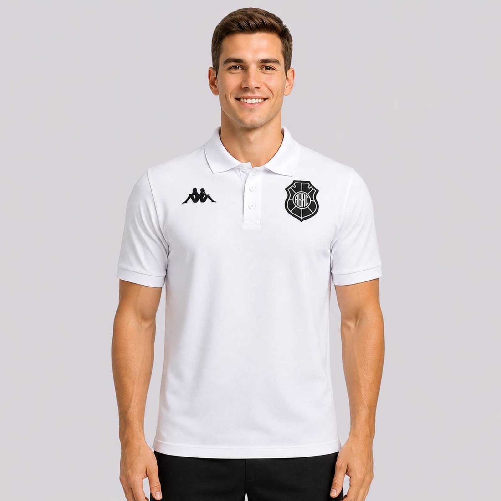 Polo Kappa Piquet Rio Branco 2026 Branca