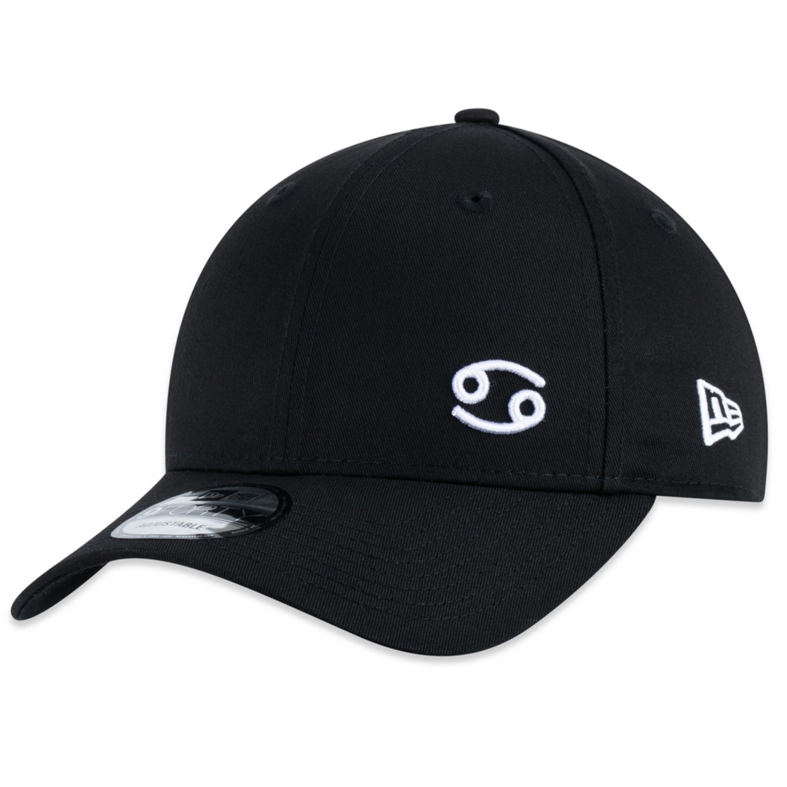 Boné New Era 9forty New Era Brasil Aba Curva Snapback Preto
