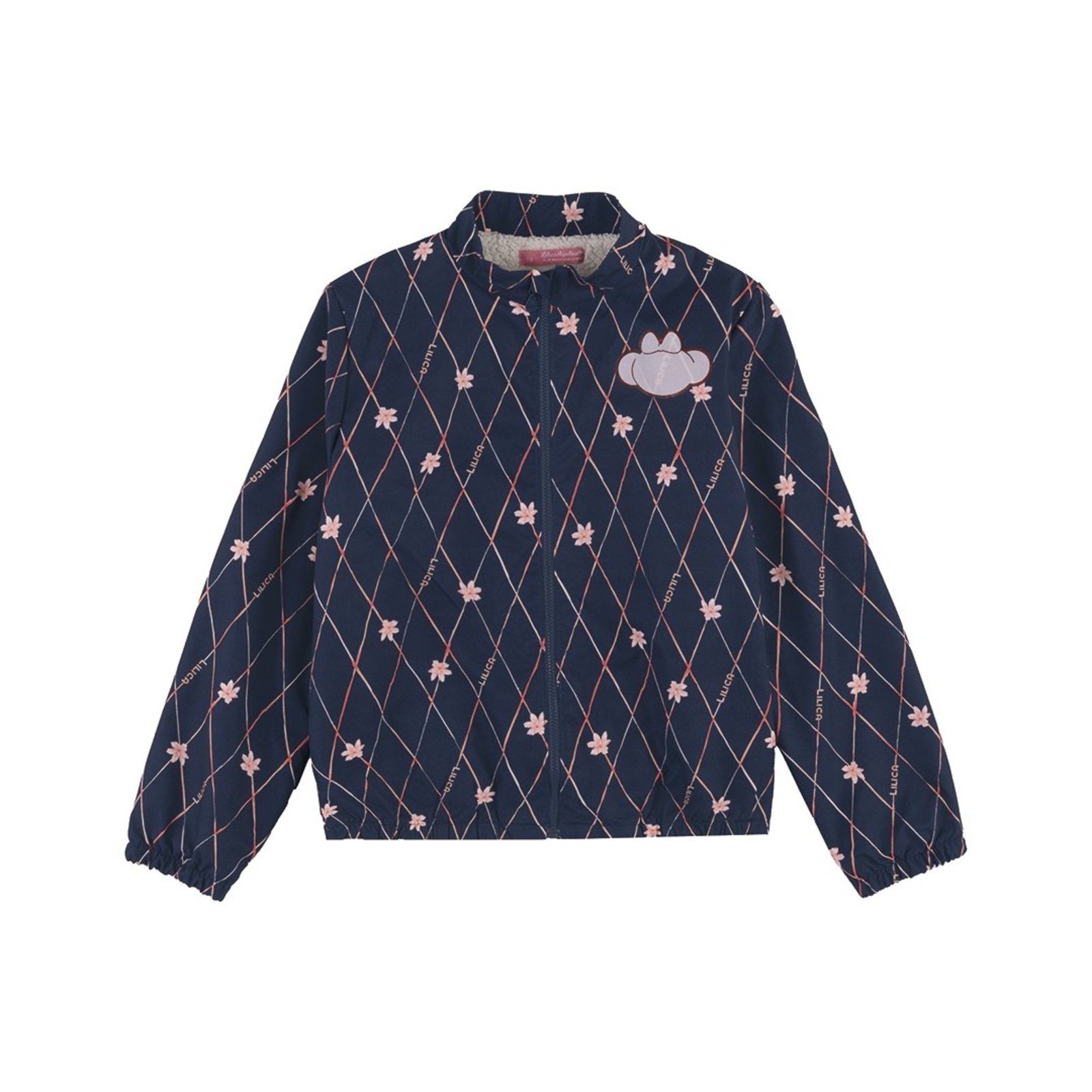 Infantil - Jaqueta Estampada Alfaiataria Menina Lilica Ripilica