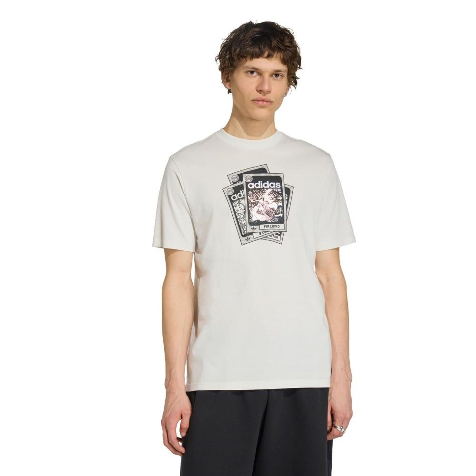 Camiseta Bird Card adidas Originals Branco
