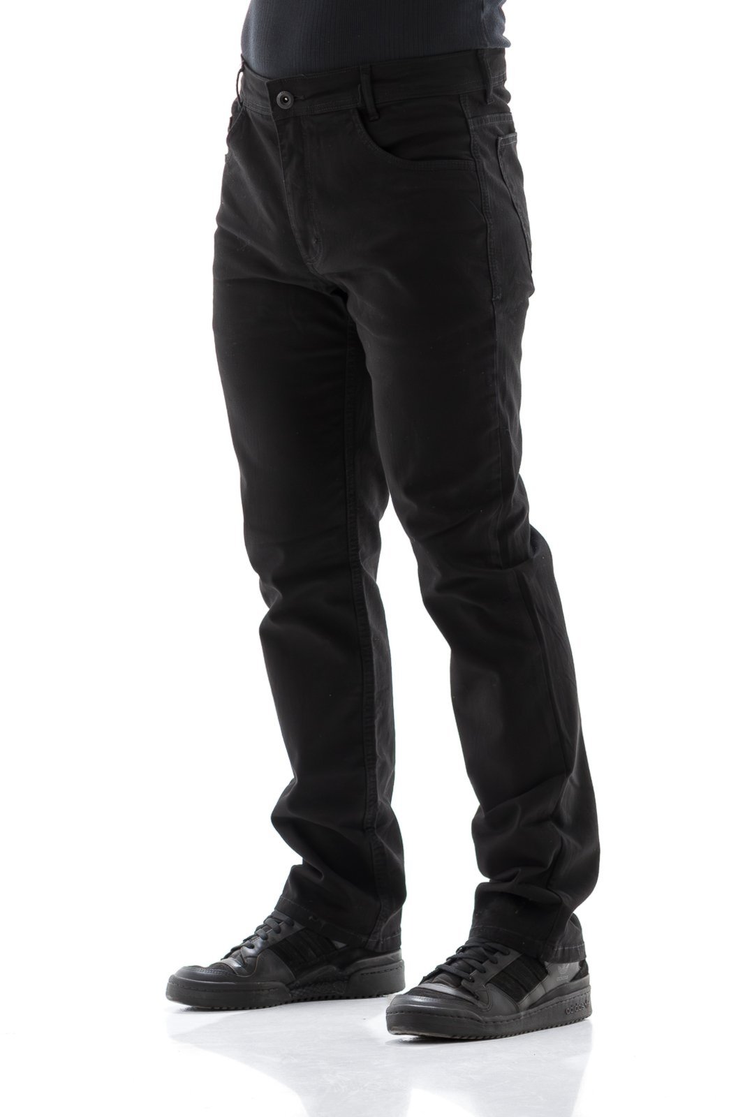 Calça Sarja Masculina Arauto Modelagem Confort Preto