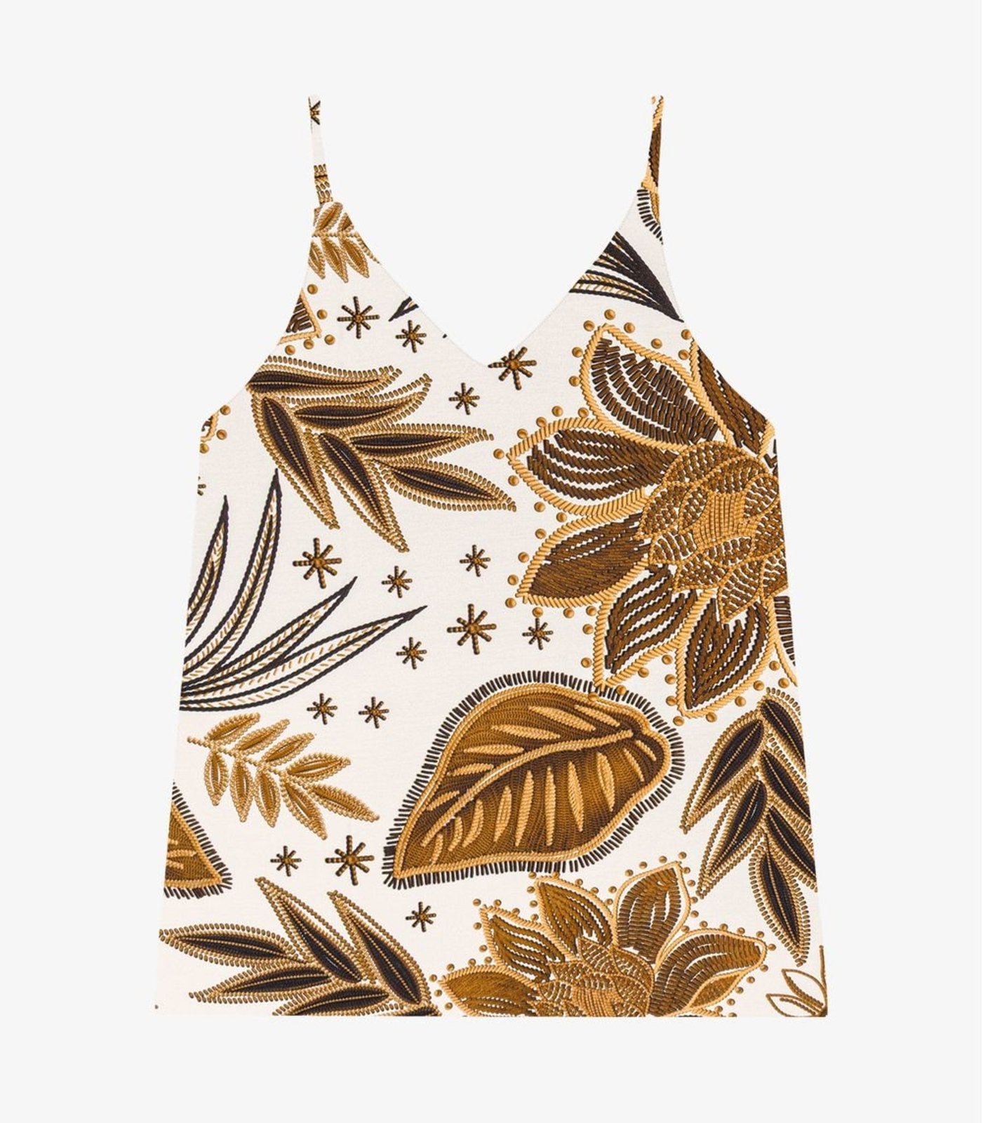 Vista 2 Blusa de Alça Feminina Endless em Viscotorcion amarelo Endless amarelo