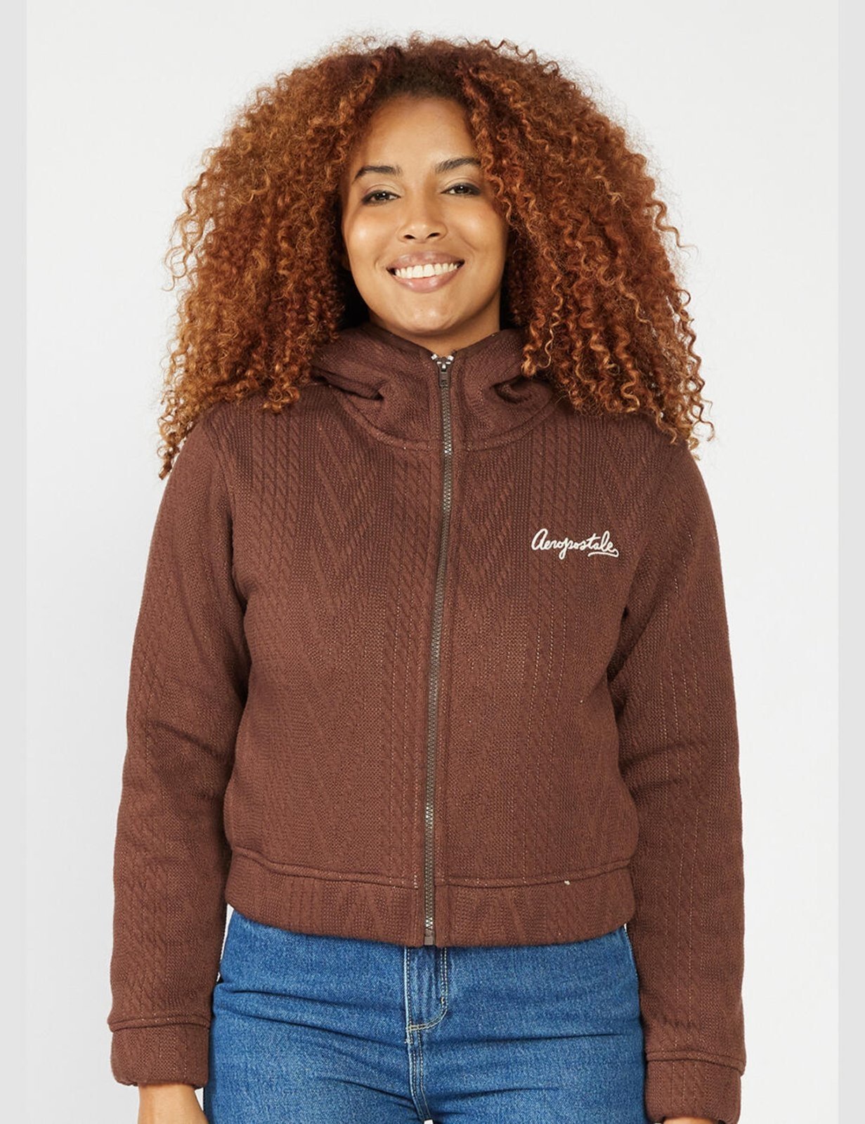 Jaqueta Feminina Aéropostale 98120916 Marrom