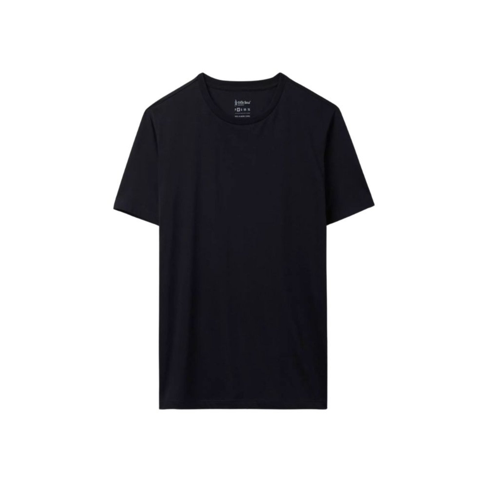 Vista 2 Camiseta Oficina Reserva Pima Leve preto Oficina Reserva preto
