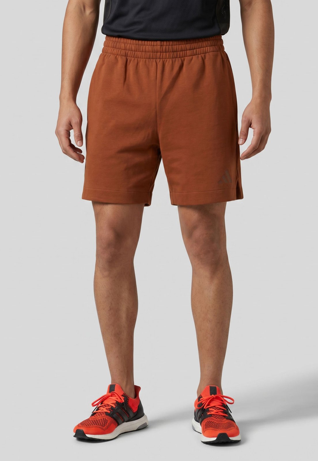 Short Masculino adidas Sportswear Logo Marrom
