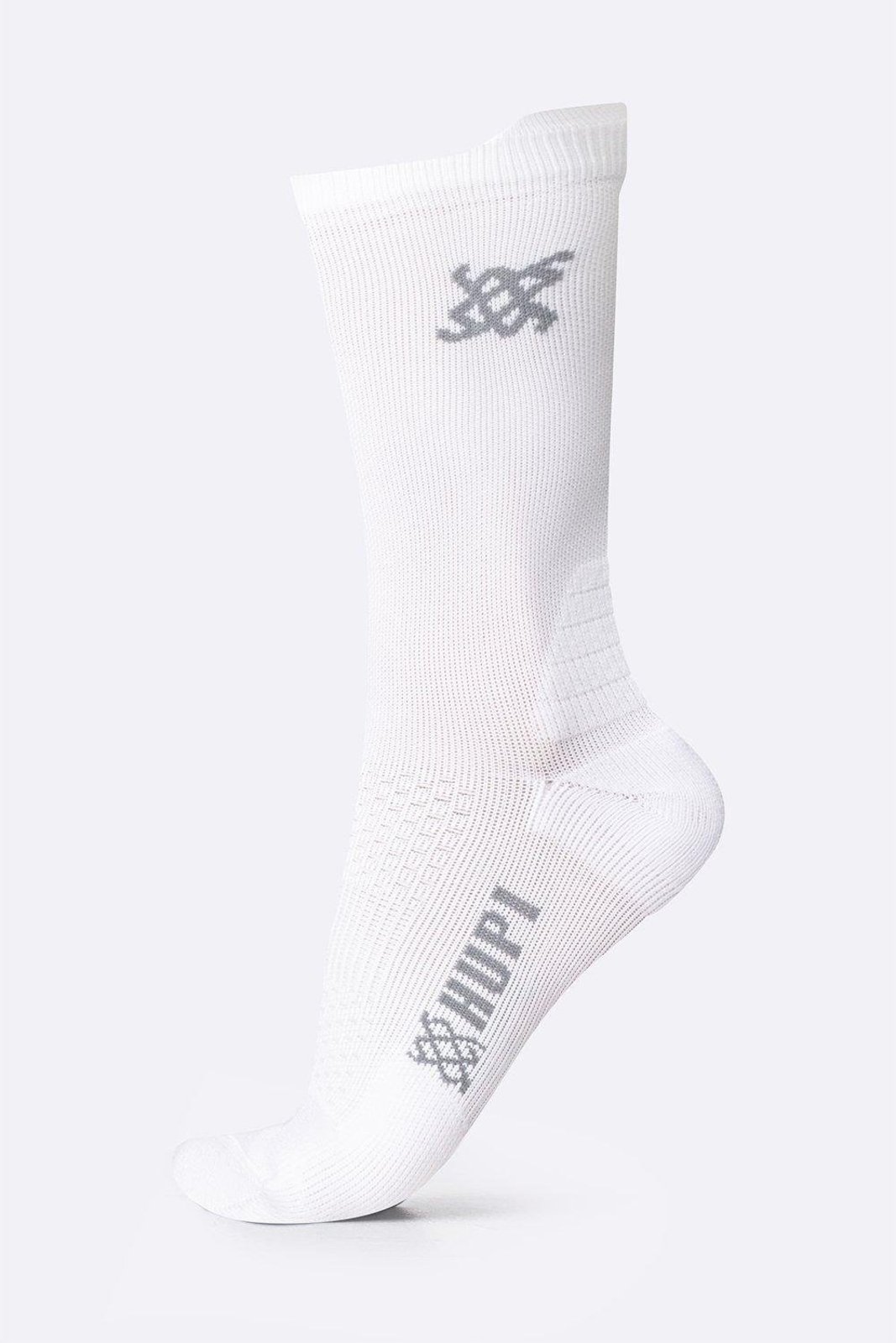 Meia HUPI Pró Emana Branco Branco
