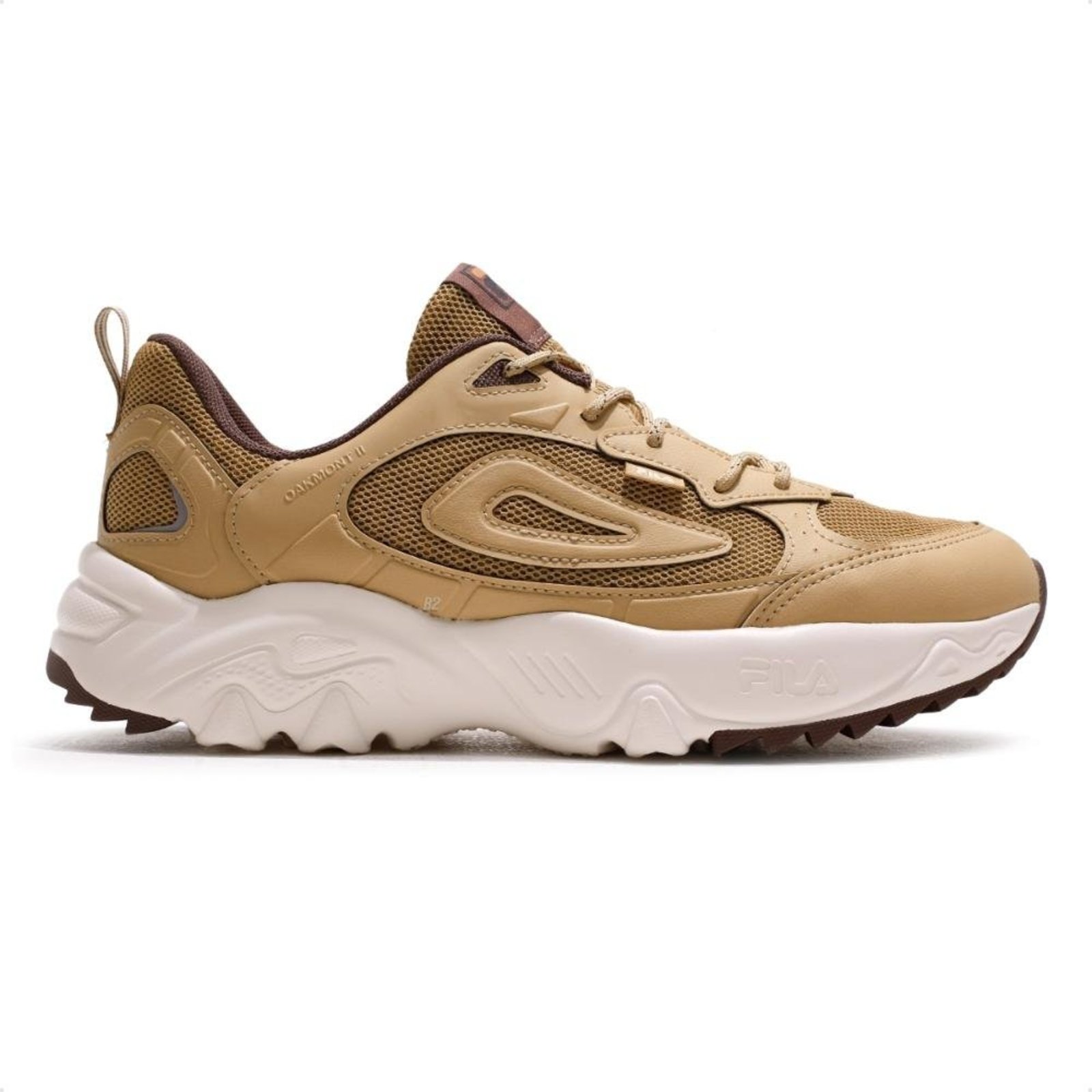 Tênis Fila Oakmont 2 Masculino Bege