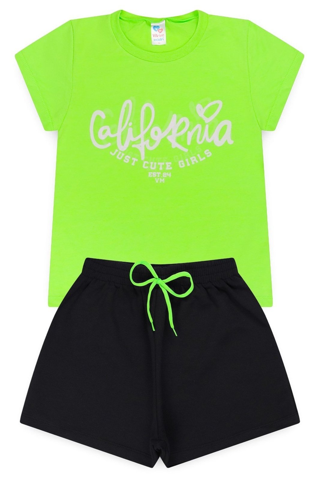 Infantil - Conjunto Juvenil Verão Feminino California