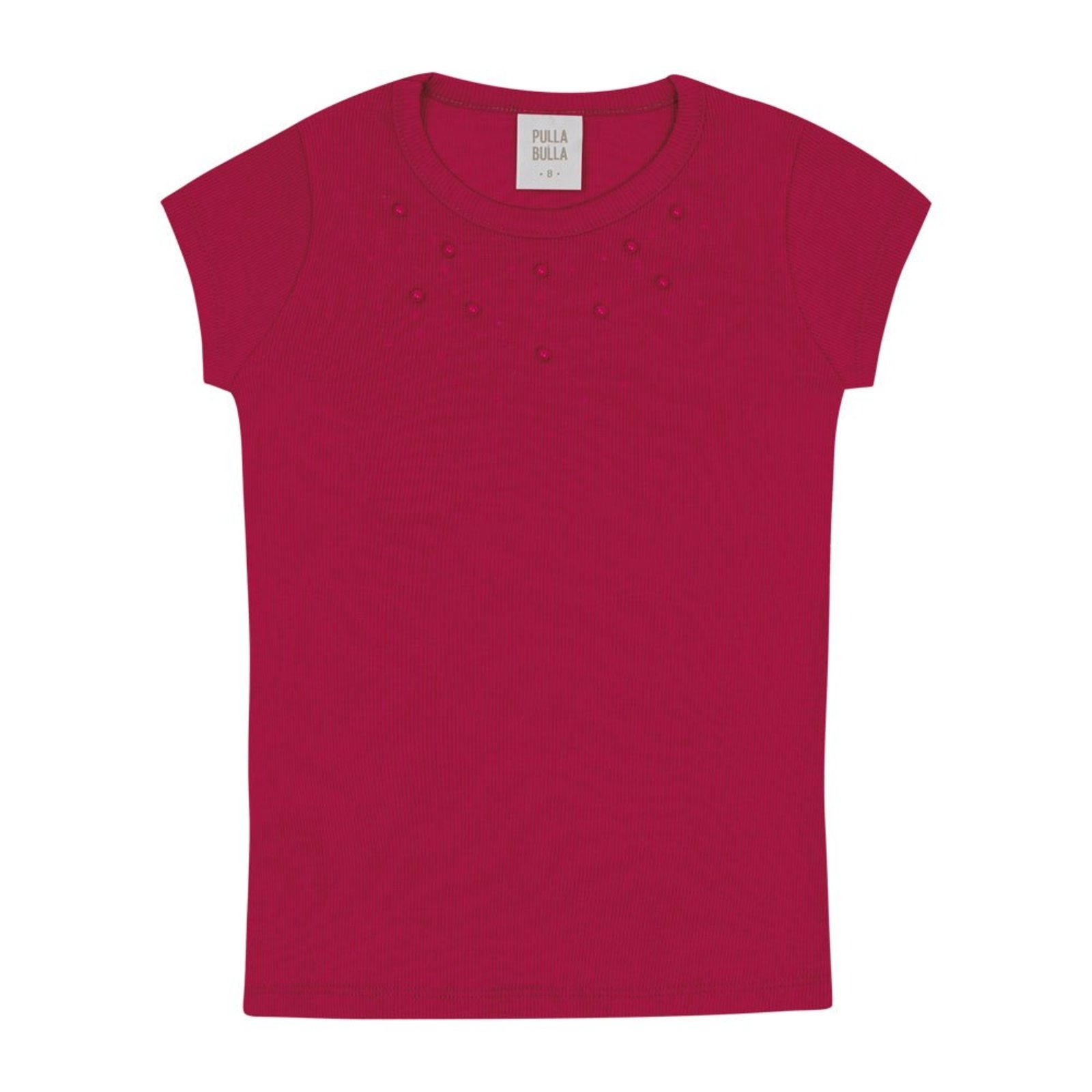 Infantil - Blusa Vermelho Pulla Bulla Menina - 53403-65