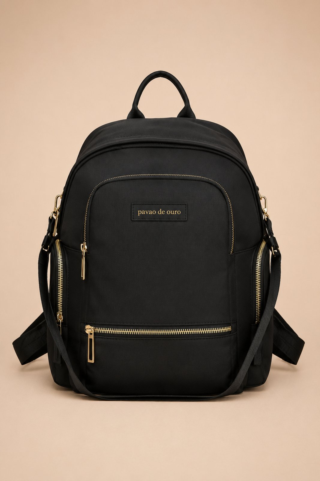 Mochila Grande D Bell Outlet Fashion Preto