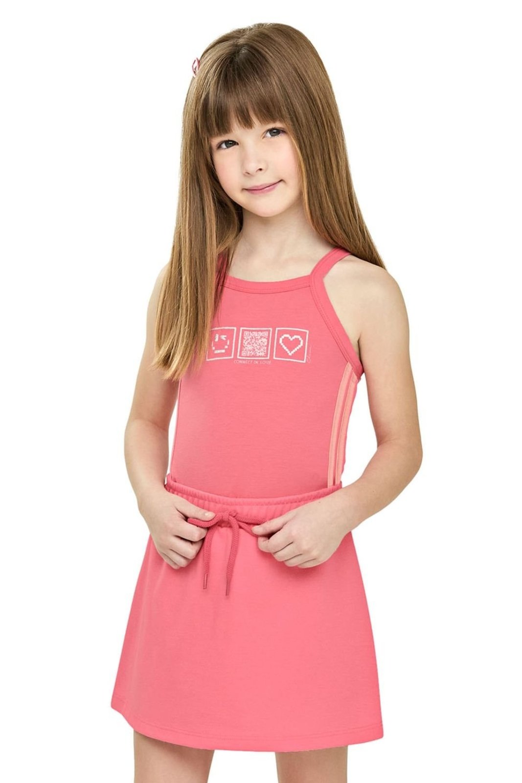 Infantil - Conjunto Menina Interativo Elian Rosa