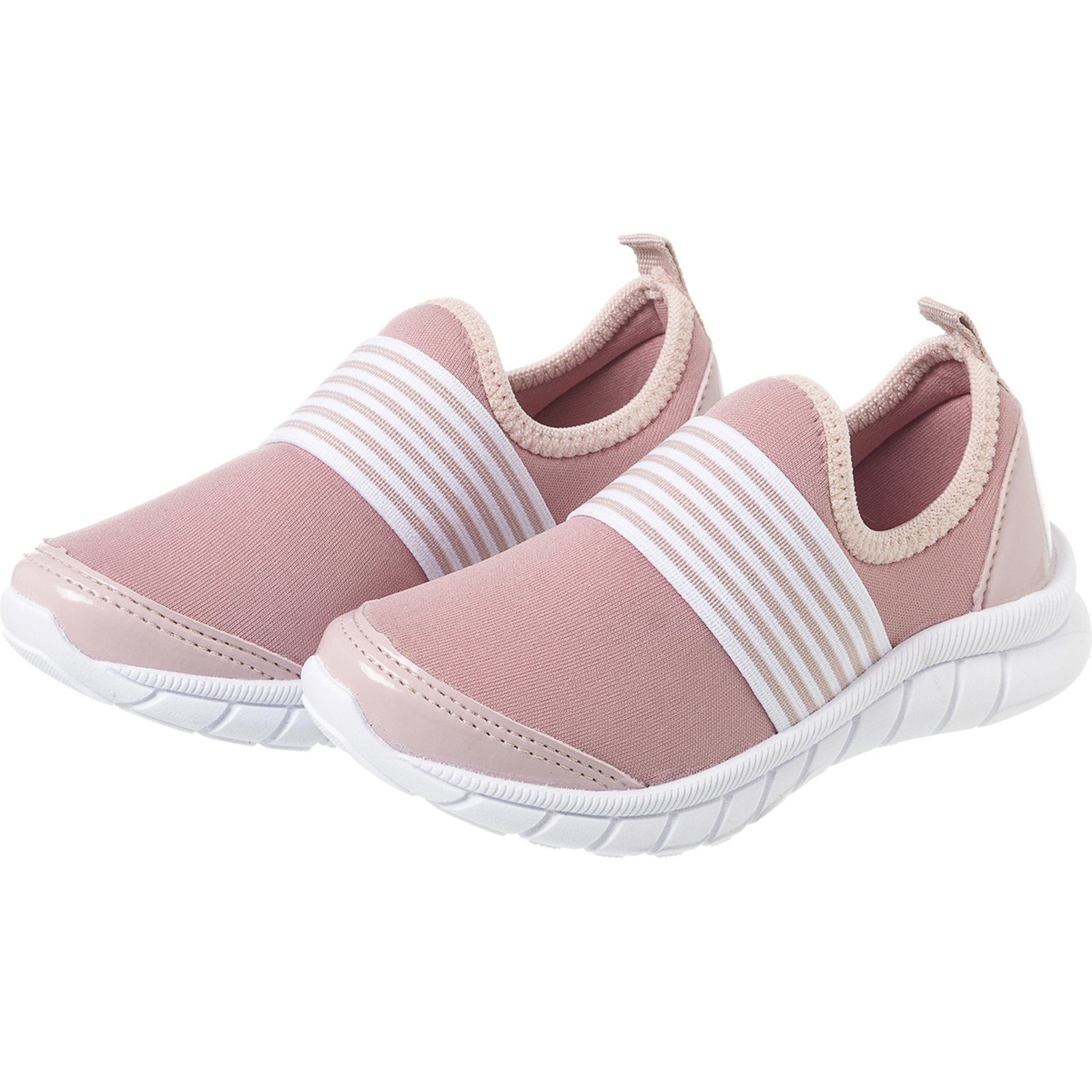 Vista 3 Infantil - Tênis Tininha Juvenil Menina Calce Fácil Listra Rose multicolorido/rosê rose Tininha multicolorido/rosê rose