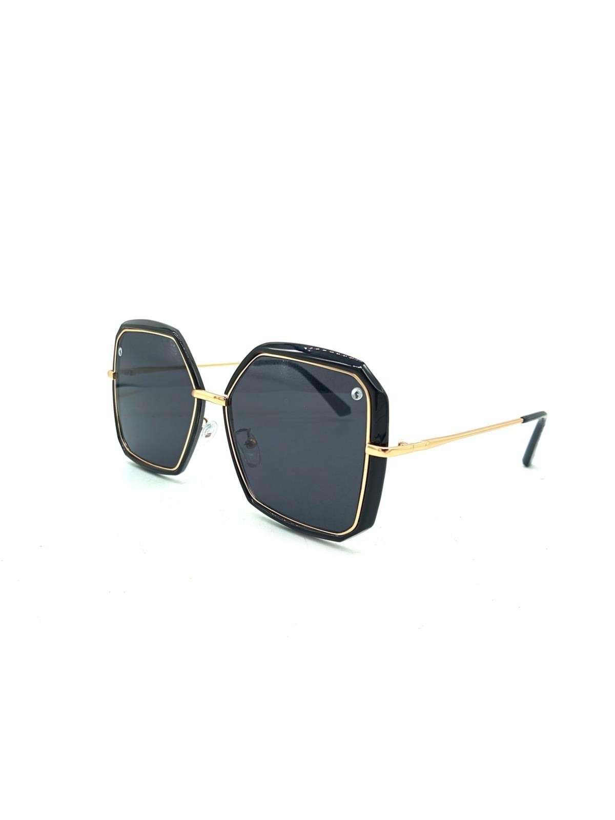 Óculos Solar Prorider Preto com dourado lente fumê