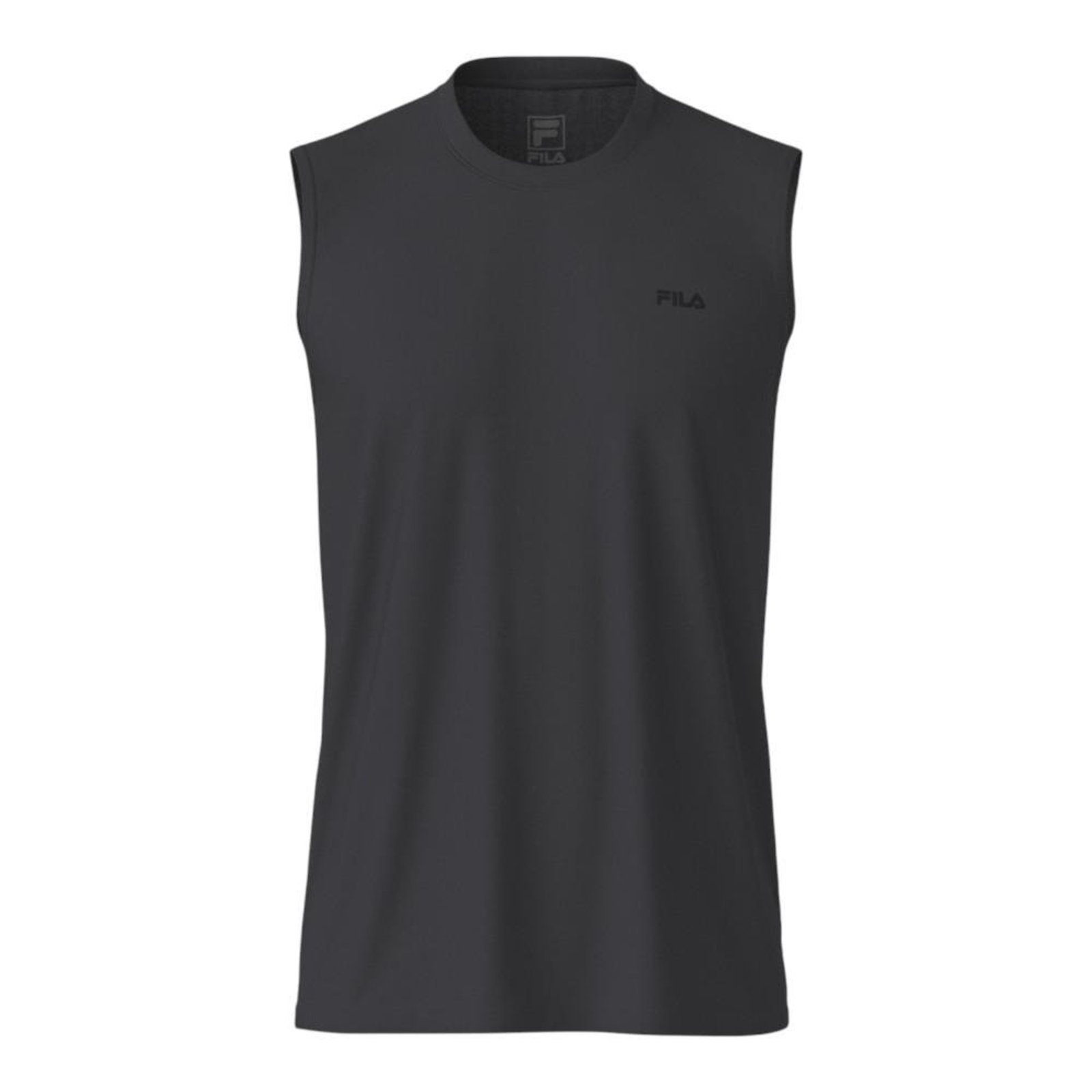 Regata Fila Sports Light Preta Masculina Preto