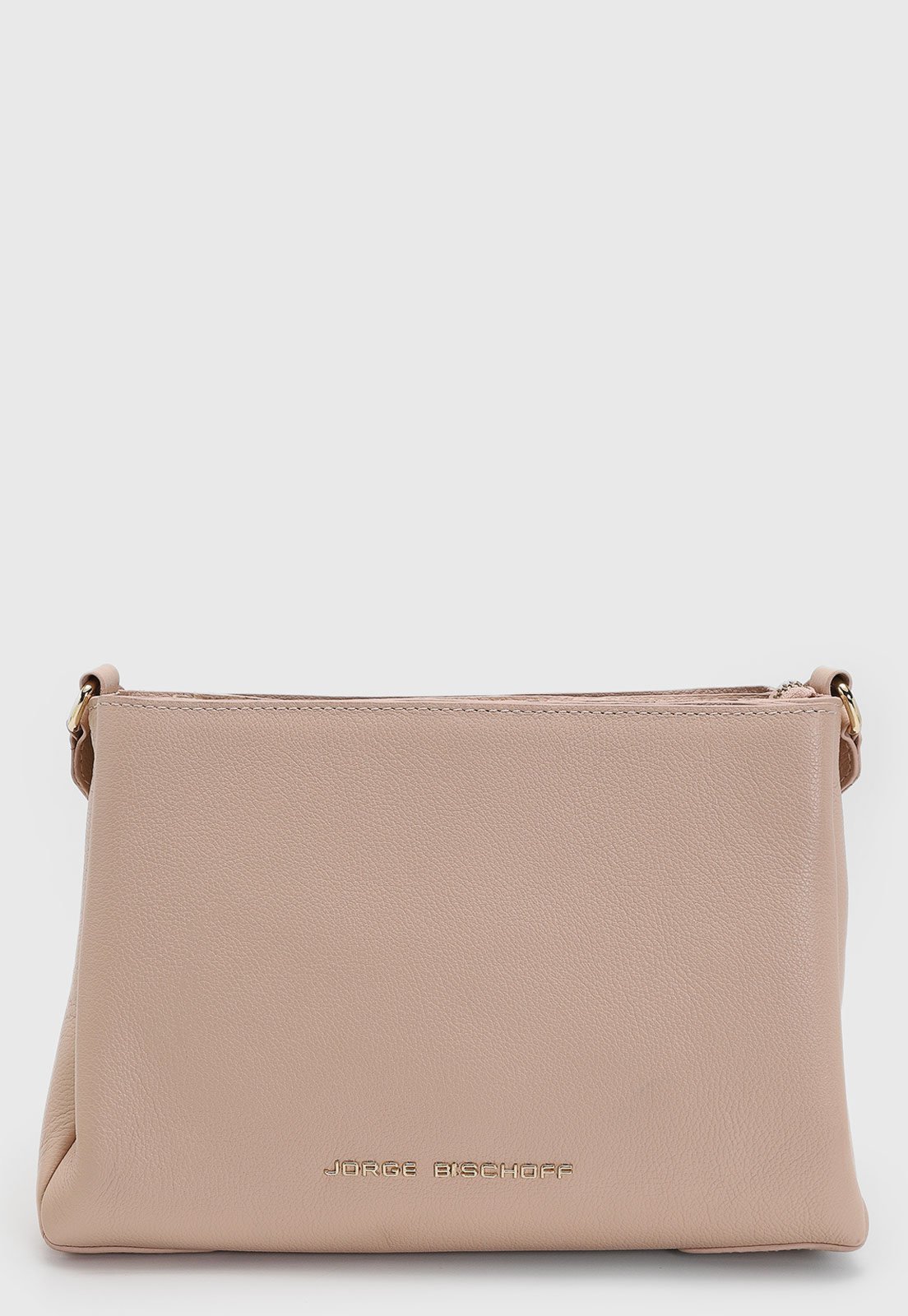 Bolsa Média Feminina Jorge Bischoff Alça Larga Rosa