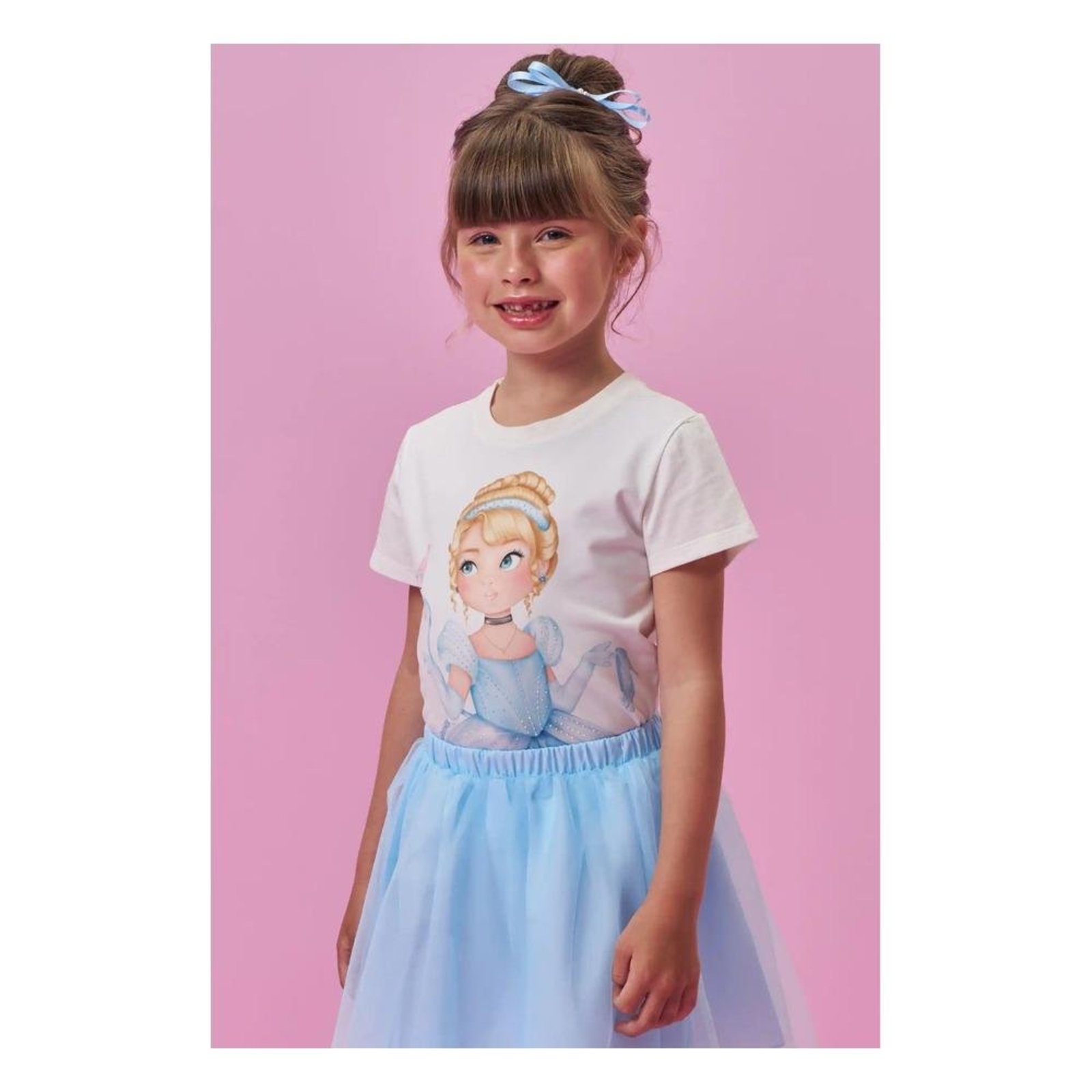 Infantil - Blusa Menina Estampado Elsa Kukiê 10 Unico