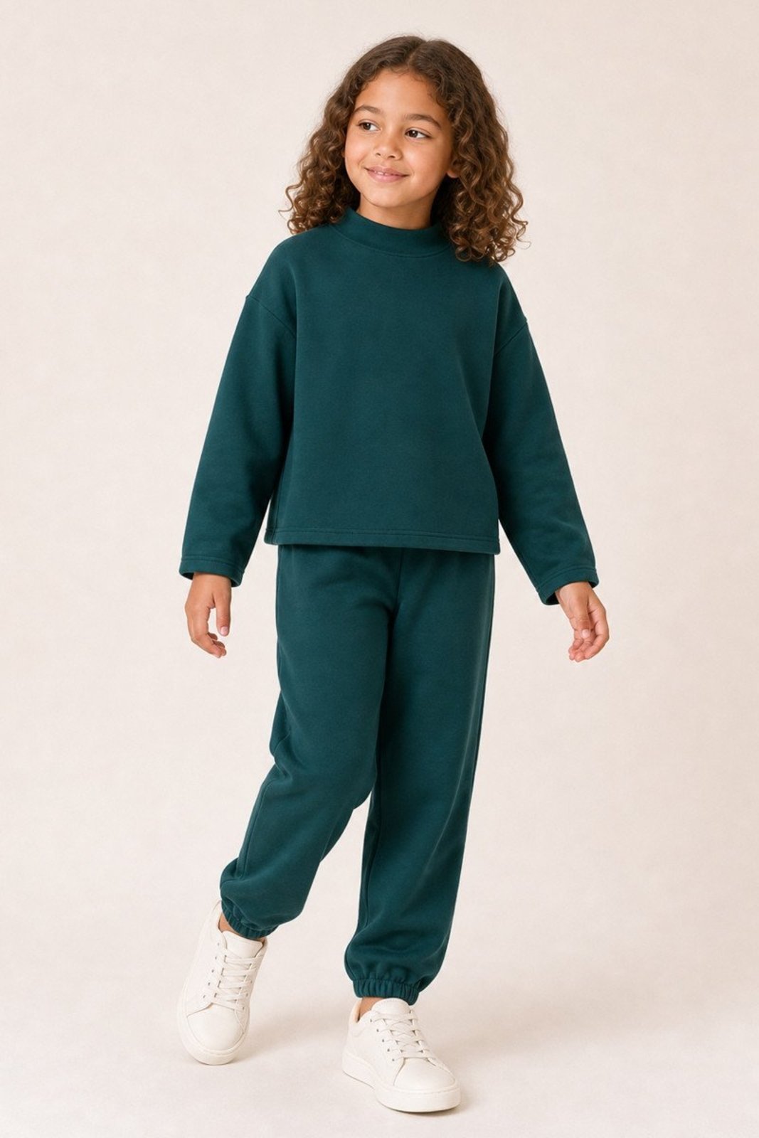 Infantil – Conjunto Bugbee Menina em Microsoft Térmico Floresta