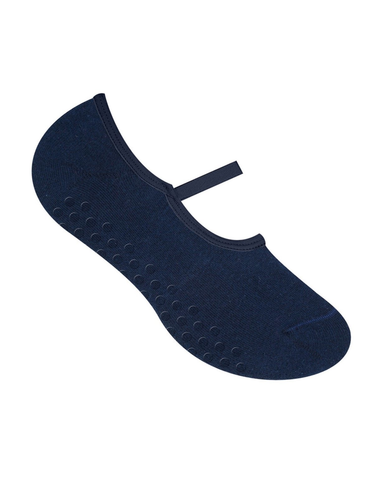 Sapatilha Antiderrapante Pilates Selene 7850-003 Azul Marinho