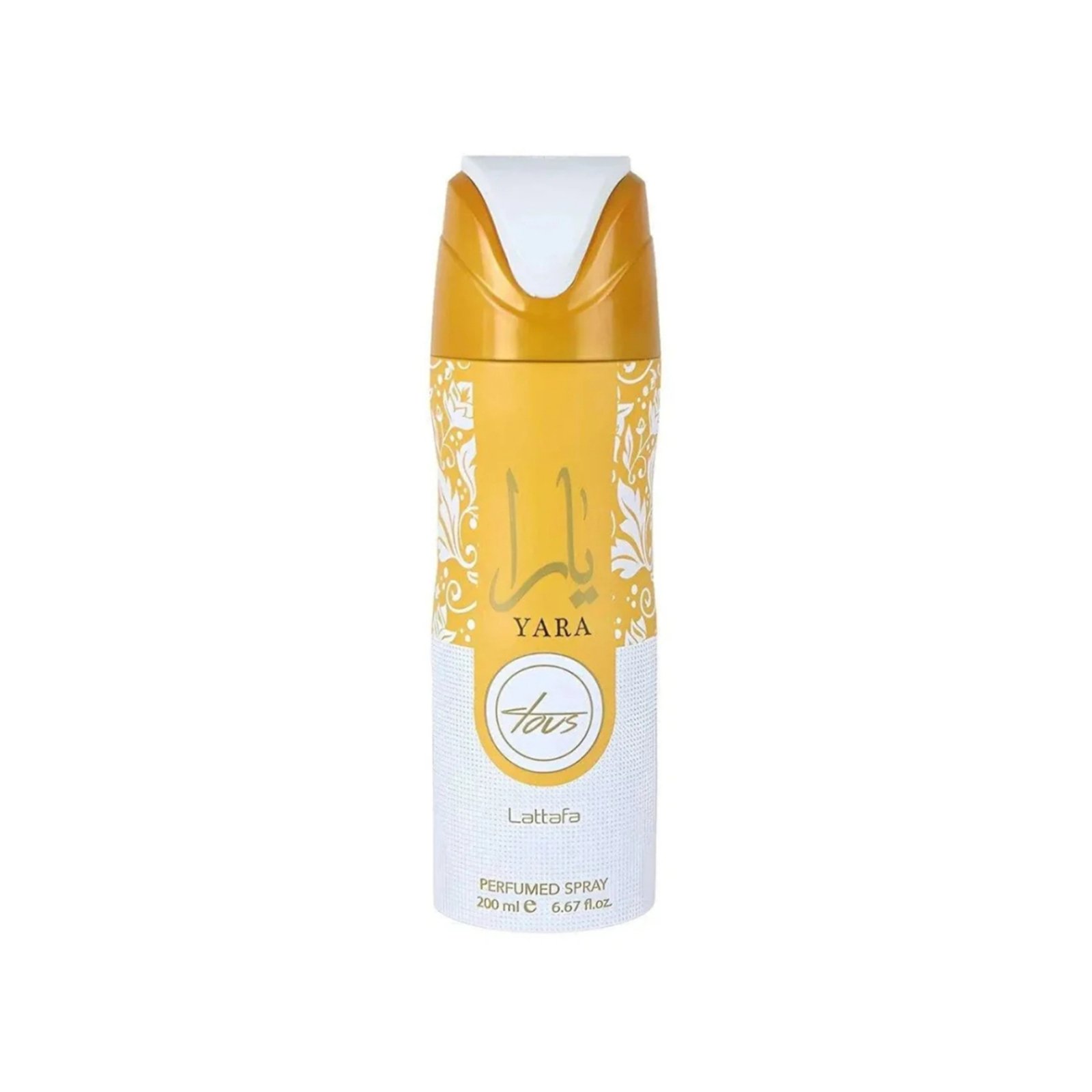 Perfume Árabe Feminino Yara Tous de Lattafa 200ml Deo