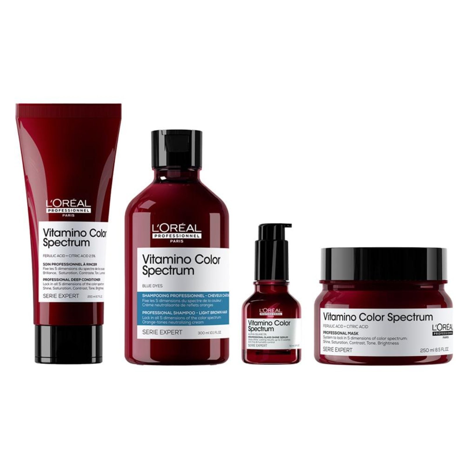 Vista 2 Kit L'Oreal Professionnel Série Expert + 4 Produtos Loreal Professional incolor Loreal Professional incolor