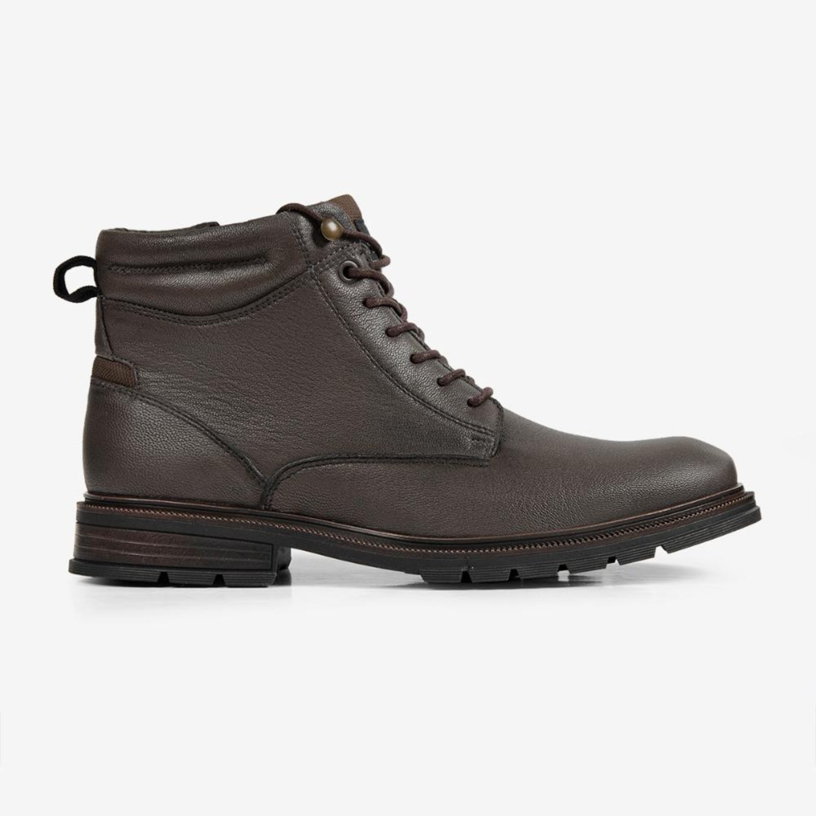 Bota Masculina de Couro Marrom Columbia 8640-727C Marrom