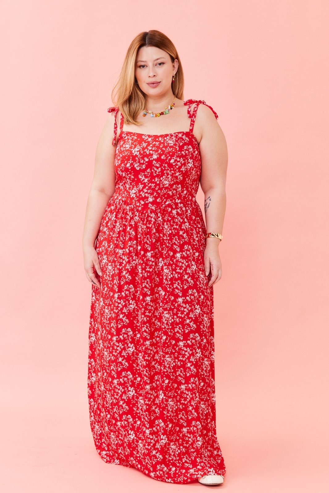 Vestido In Love Midi Marina Floral