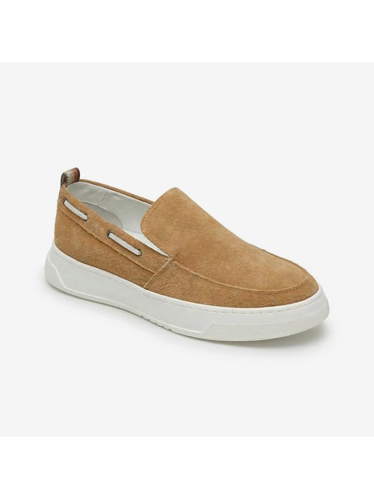 Mocassim Masculino Couro Ultra Leve 300gr Cloud Allure Macio Caramelo