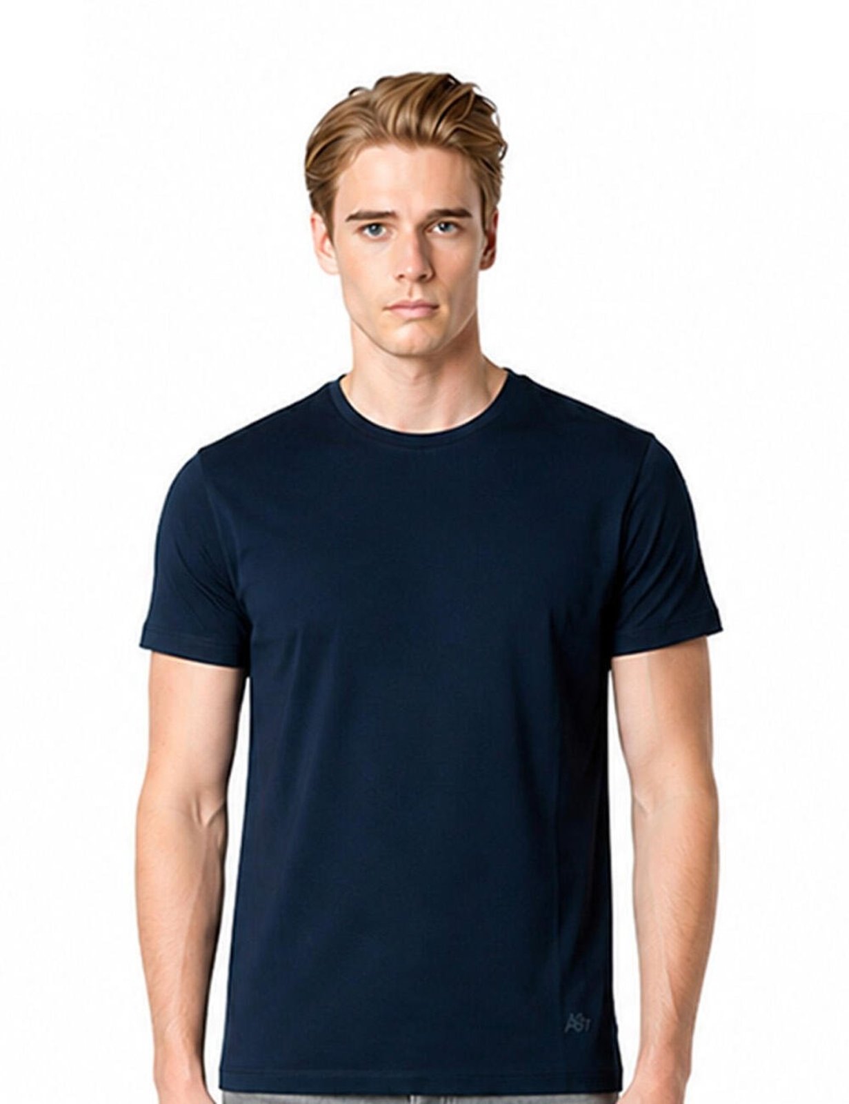 Camiseta Manga Curta Masculino Pima Aéropostale 87130155-3 Azul Marinho