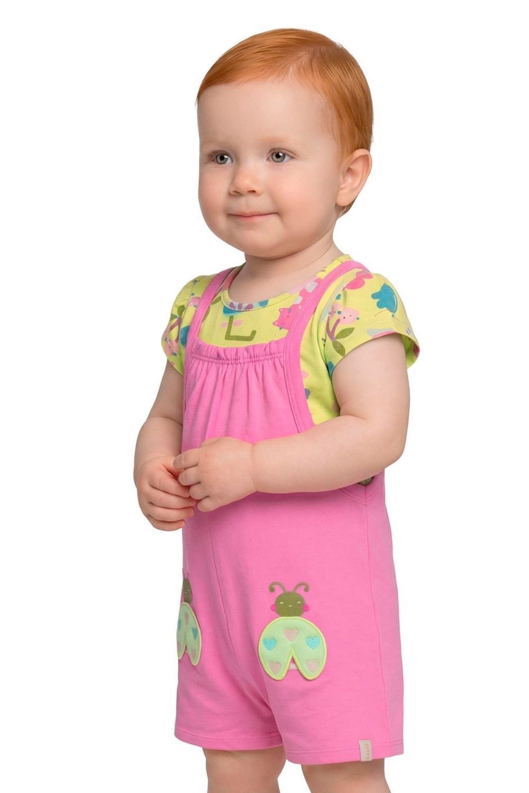 Infantil - Conjunto Menina Joaninha Elian Verde