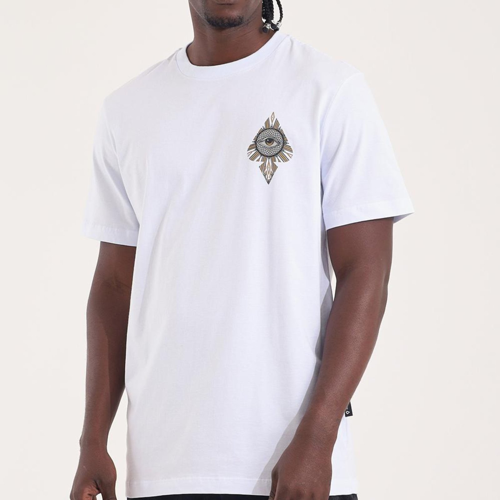 Camiseta MCD Espada Alho WT26 Masculina Branco