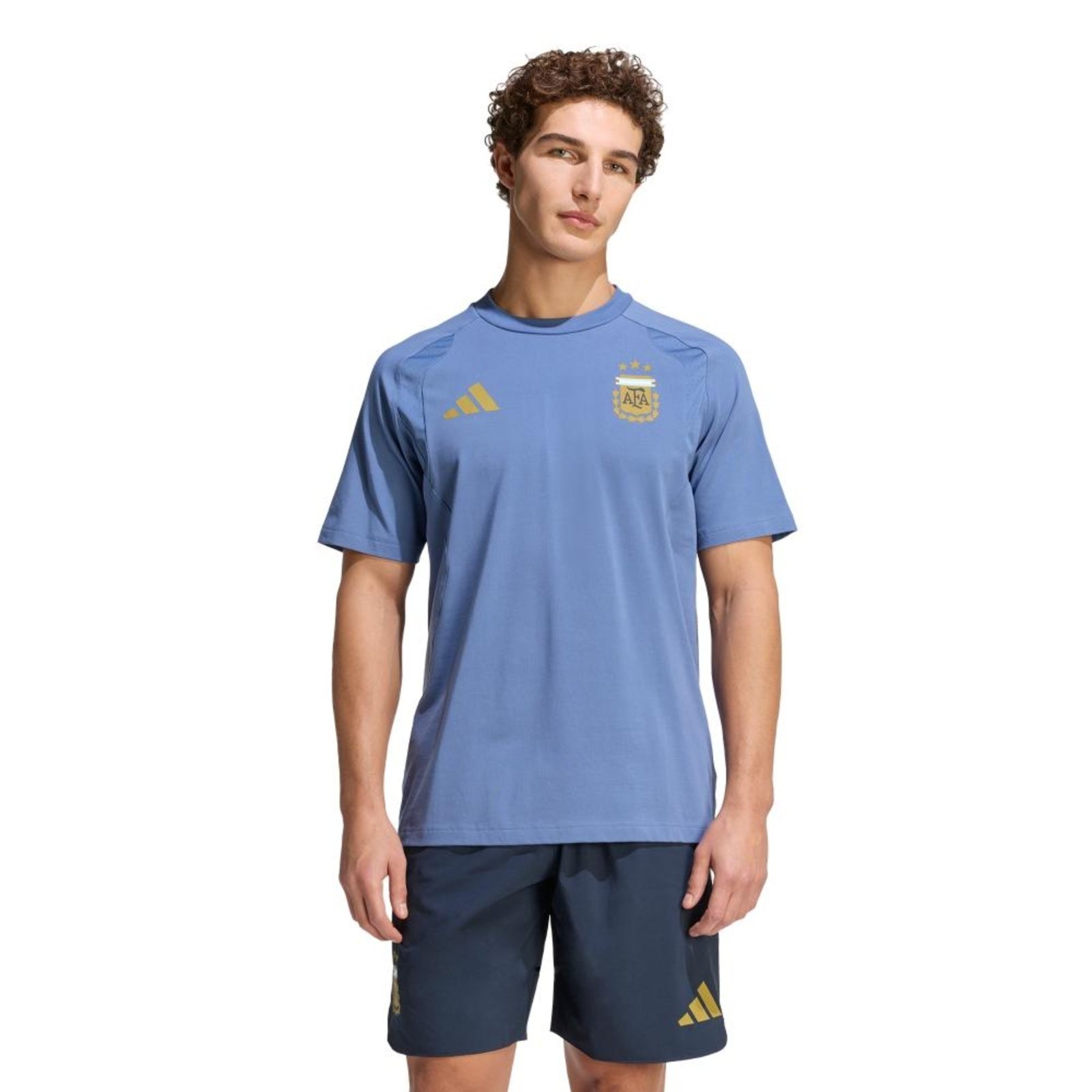Vista 2 Camiseta Argentina Tiro Travel adidas Performance azul Adidas azul