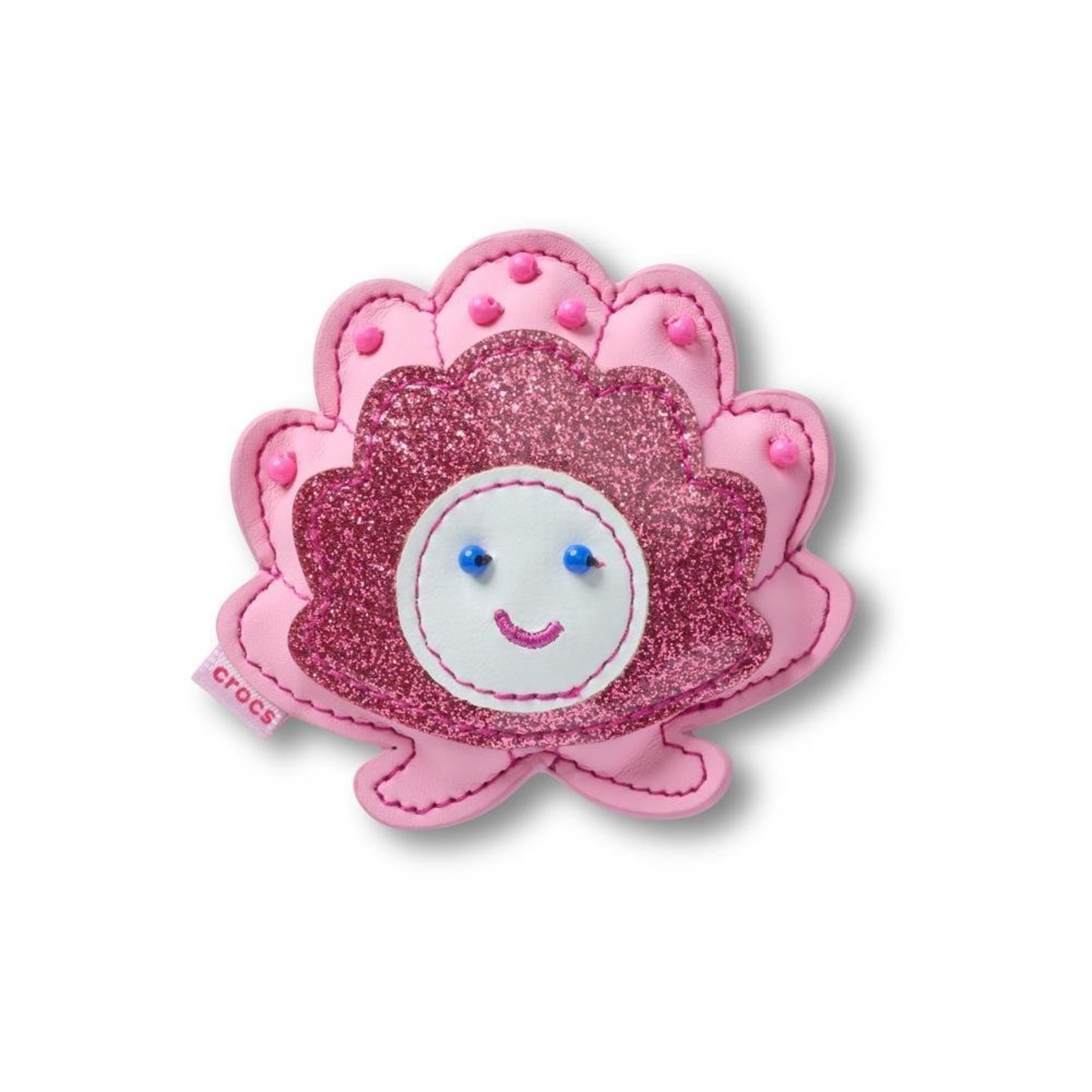 Infantil - Jibbitz™ Concha Brilhante Único Branco