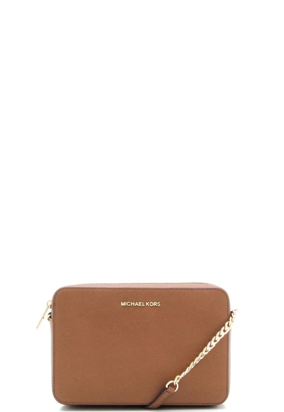 Vista 2 Bolsa Transversal Jet Set Grande De Couro 35T8gttc9l230 caramelo caramelo