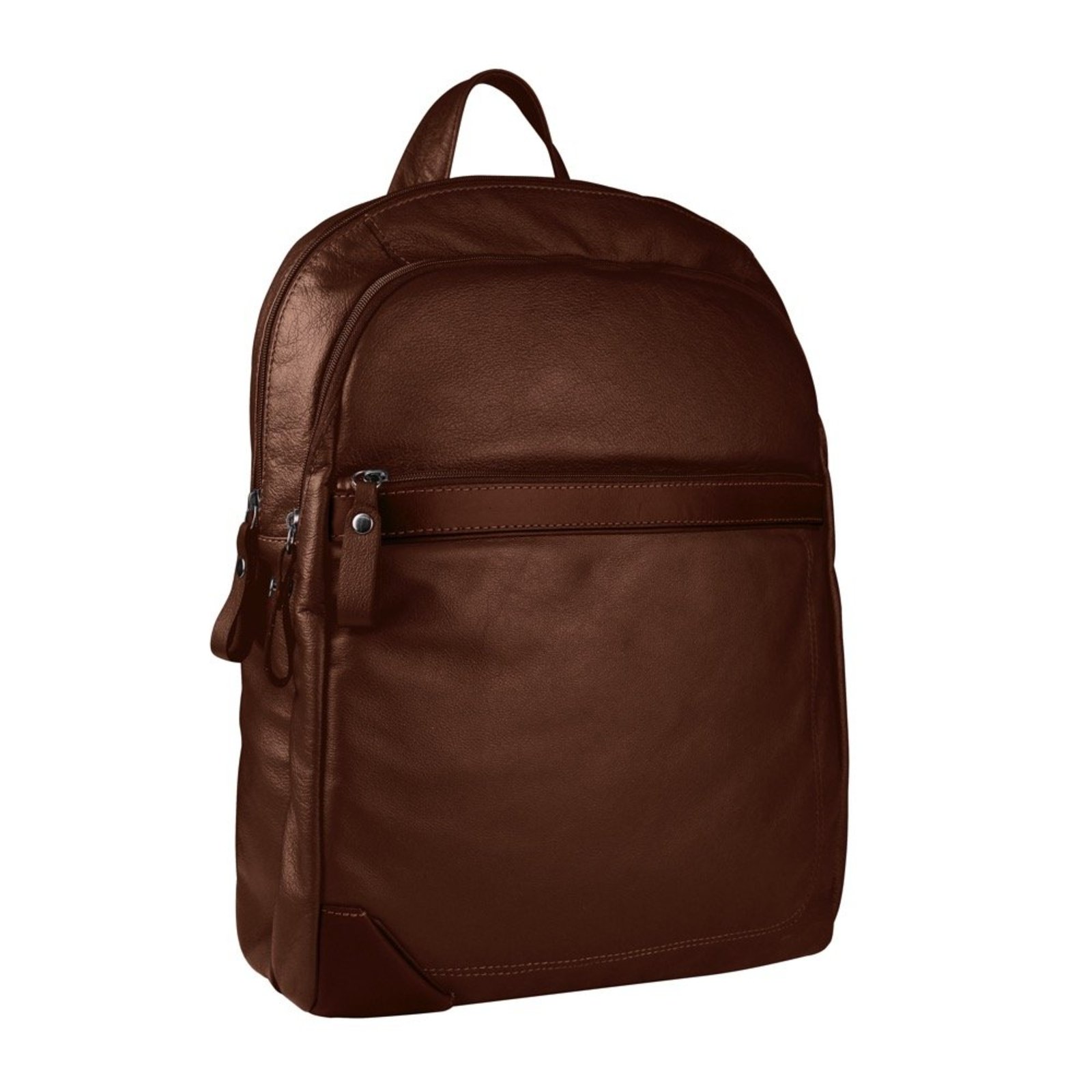 Mochila Grande Masculina Linea Bella 5153 Marrom Escuro