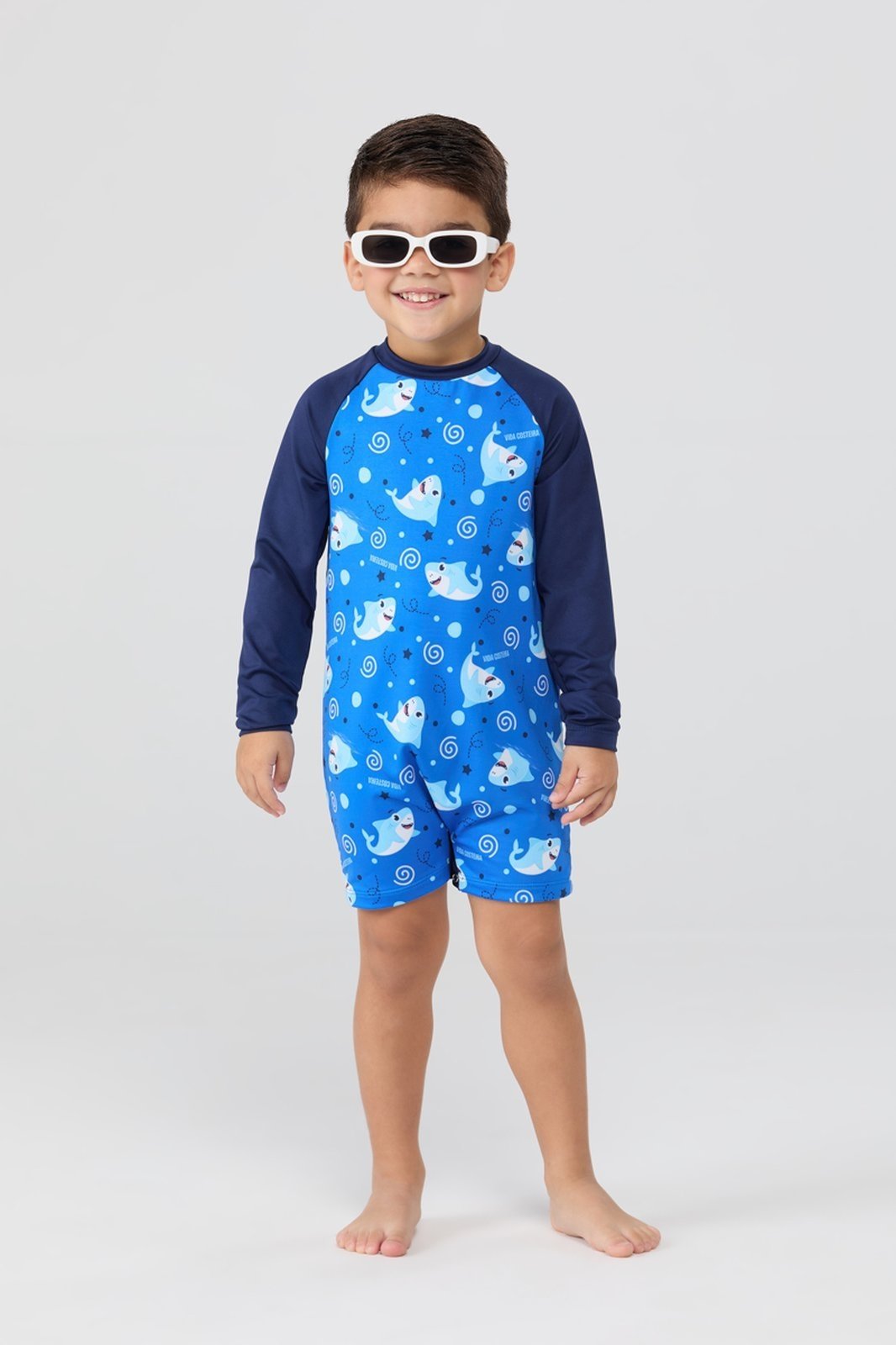 Macacão Praia Masculino UV50+ Manga Longa