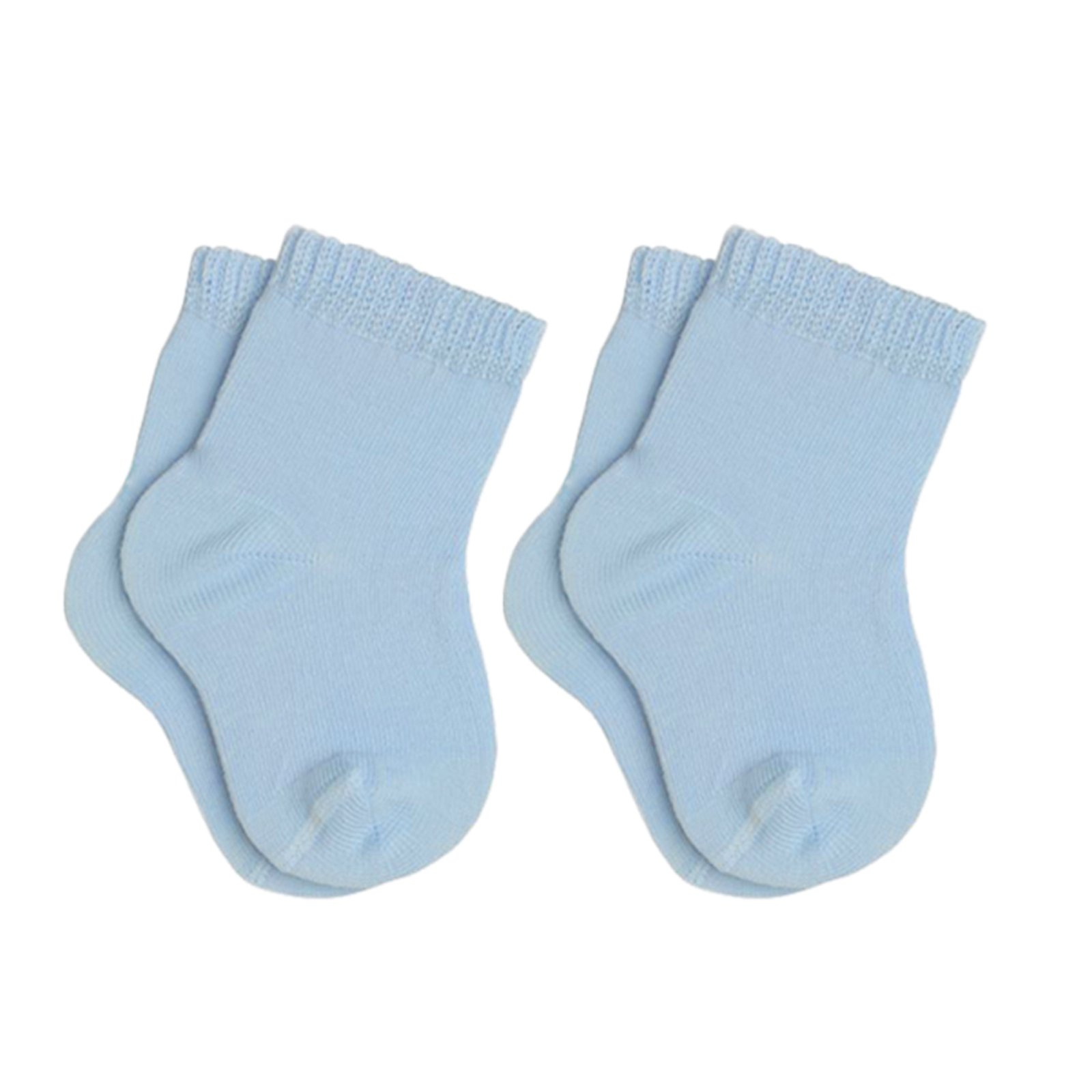 Vista 2 Kit 02 Meia Cano Médio Lupo Punho Soft Baby 02005-088 0903 azul Lupo azul