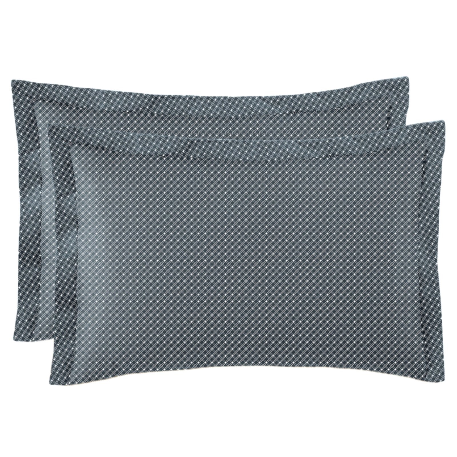 Kit 2 Fronhas Toque Acetinado Altenburg Slim Azul