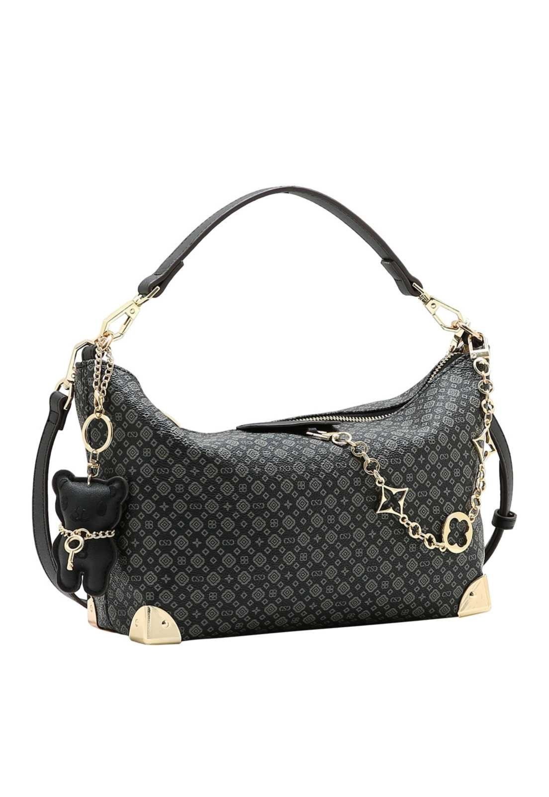 Bolsa Feminina Chenson Versátil Mini Monograma 3485795 Preto
