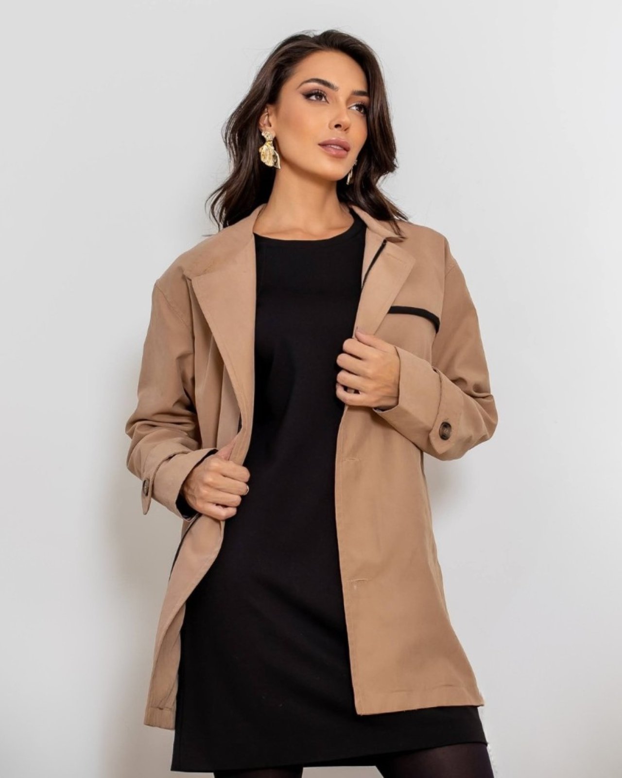 Trench coat Silvia bege