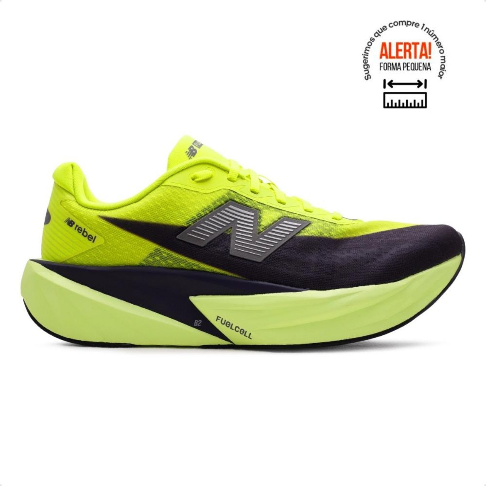 Tenis New Balance Fuelcell Rebel V5 Masculino Verde