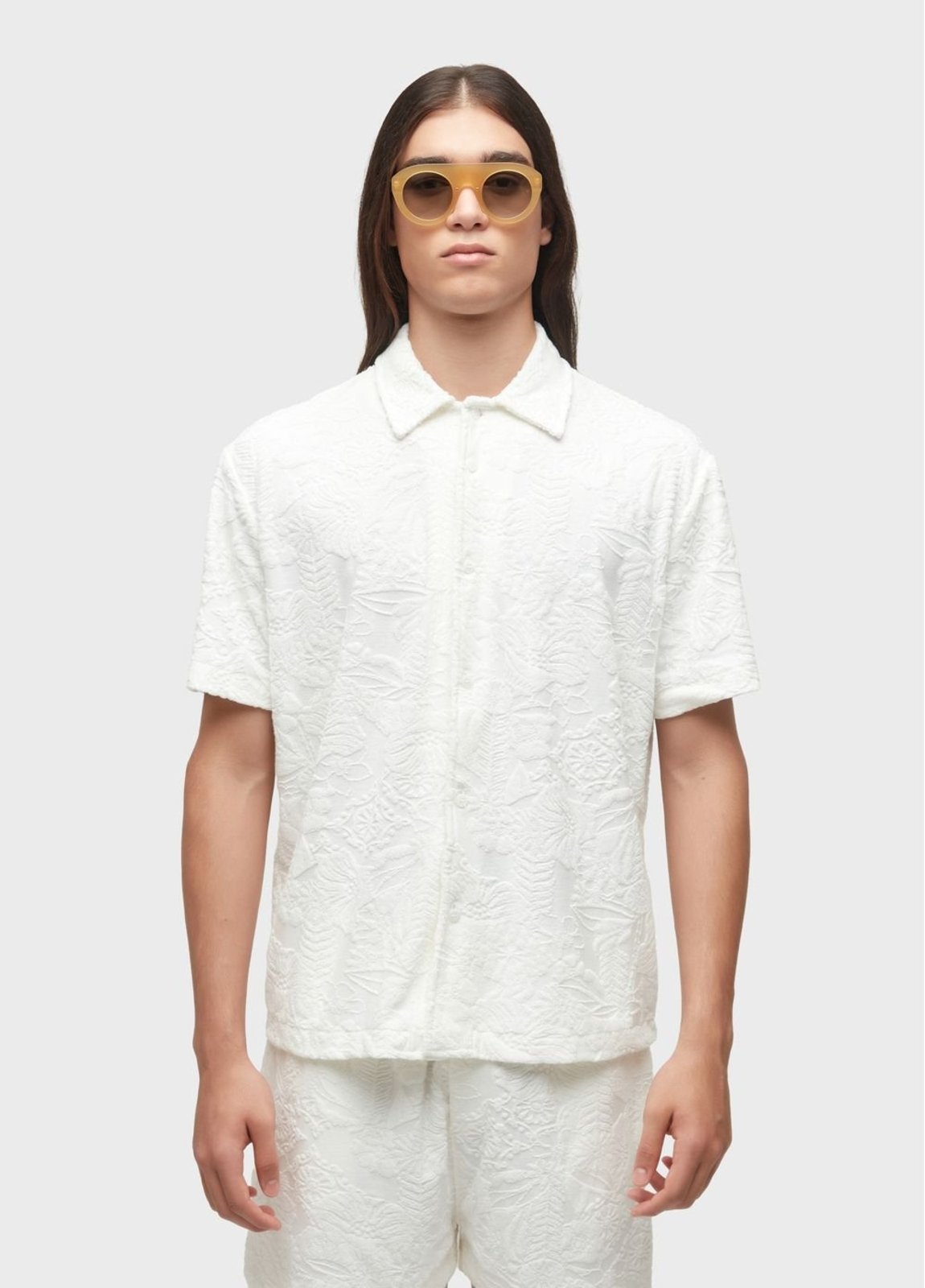Camisa nature jacquard atoalhado OSKLEN