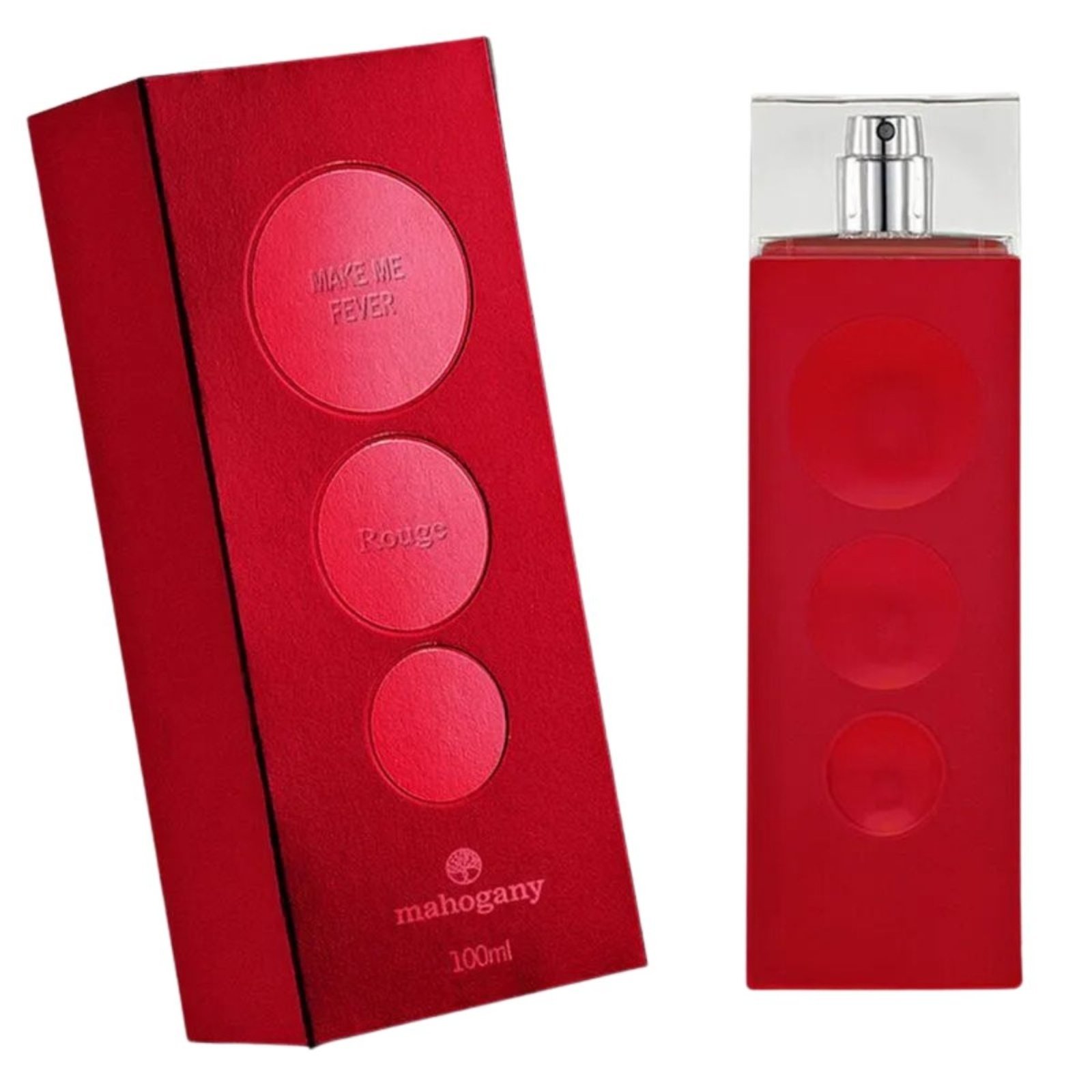 Mahogany Fragrância Make Me Fever Rouge – 100 Ml