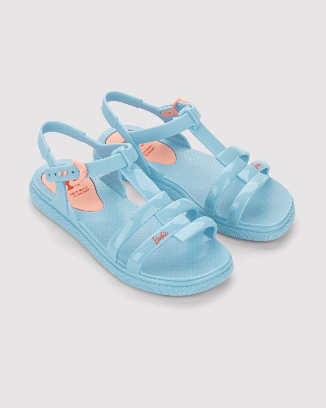 Infantil - Sandália Grendene Barbie Glass Azul