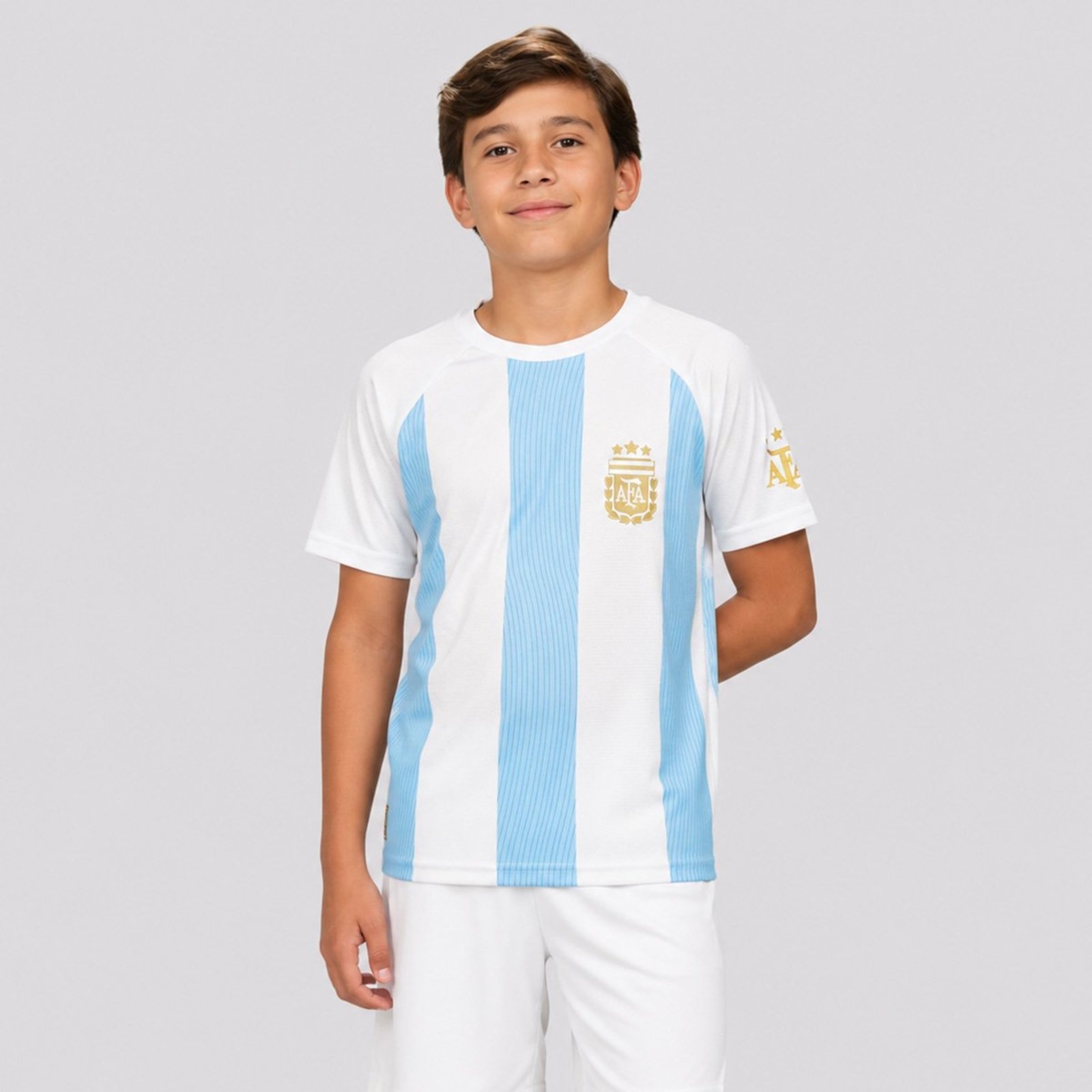 Camisa Argentina Selección Juvenil Branca
