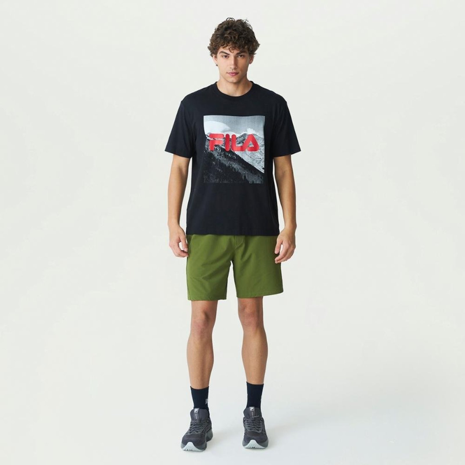 Bermuda Fila Sport Gt Masculina Incolor