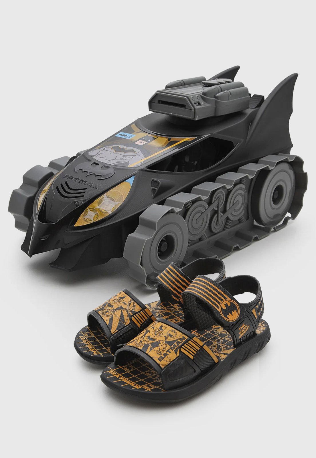 Infantil - Sandália Grendene Batman Preta