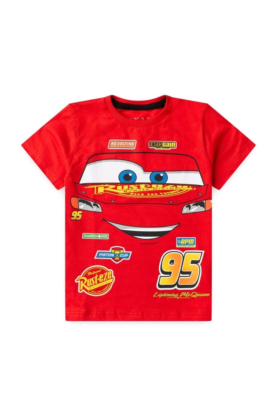 Vista 3 Infantil - Conjunto Bem Vestir Masculino Carros Disney vermelho Disney vermelho