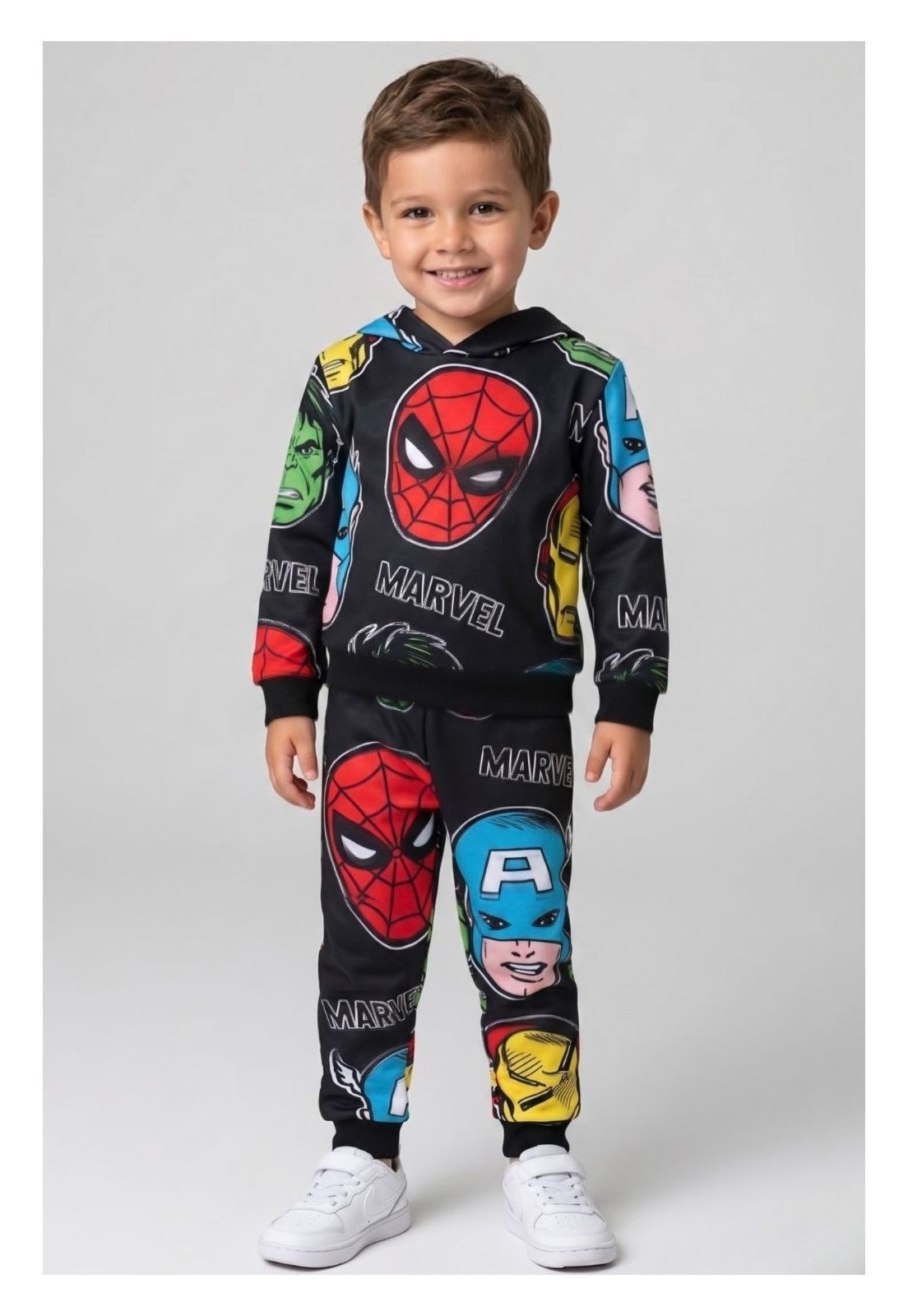 Infantil - Conjunto Disney Masculino Marvel