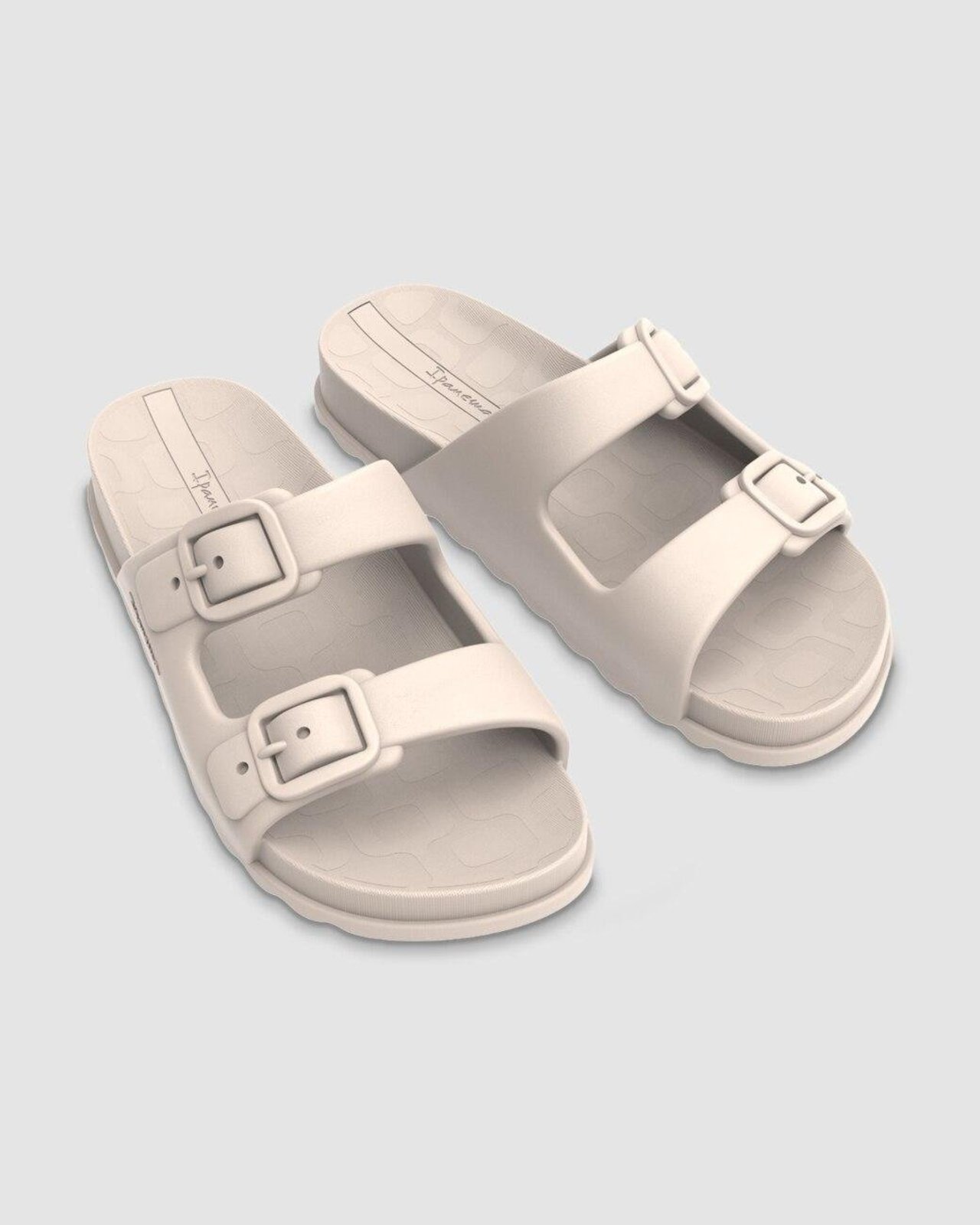 Chinelo Slide Feminino Ipanema Duo Day Bege